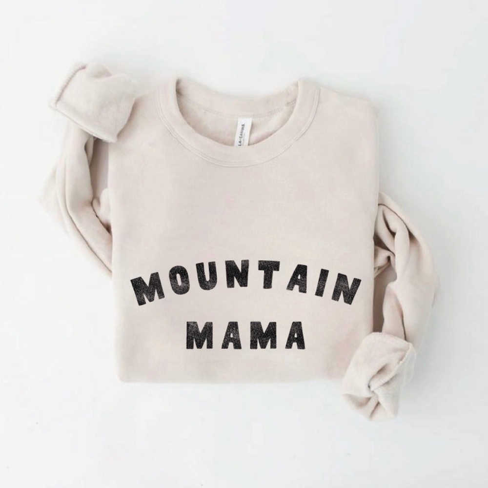 Mountain Mama Oat Collective Sweatshirt - Cream